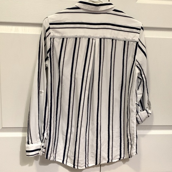 Dynamite | Navy Blue and white shirt (S) - Picture 8 of 11